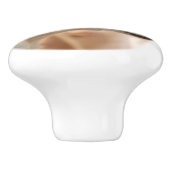 JACK RUSSELL TERRIER DOG KERAMISCHE KNOP (Zijkant)