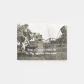 JACK RUSSELL TERRIER DOG MAN LOVE FOTO VAN 1890 POST-IT® NOTES (Voorkant)