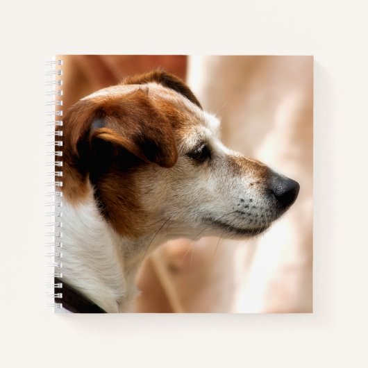 JACK RUSSELL TERRIER DOG NOTITIEBOEK (Voorkant)