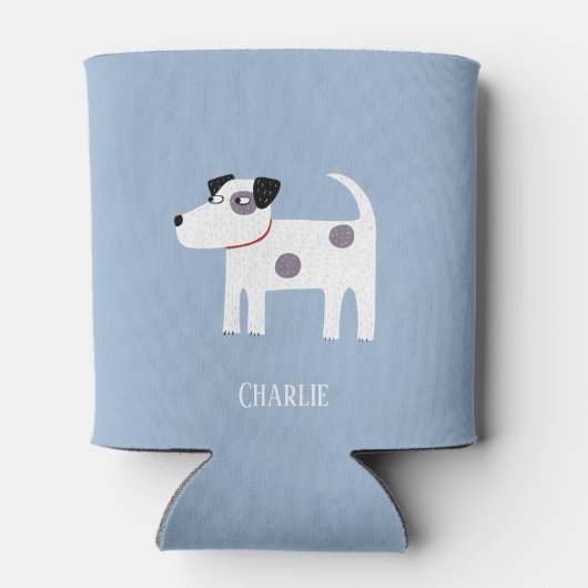 Jack Russell Terrier Dog Persoonlijk Blikjeskoeler (Achterkant)