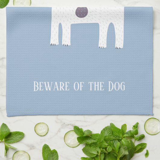 Jack Russell Terrier Dog Persoonlijk Theedoek (Gevouwen)