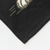 Jack Russell Terrier Dog Playing Guitar Rocker Gui Fleece Deken (Hoek)