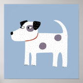 Jack Russell Terrier Dog Poster (Voorkant)