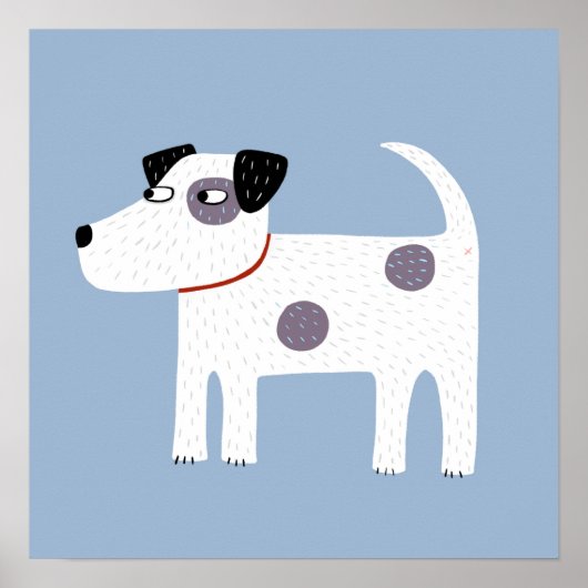Jack Russell Terrier Dog Poster (Voorkant)