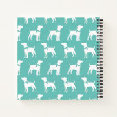 Jack Russell Terrier Dog Puppy Notitieboek (Achterkant)