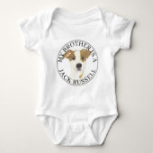 Jack Russell Terrier Dog Romper (Voorkant)