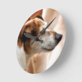 JACK RUSSELL TERRIER DOG RONDE KLOK (Hoek)