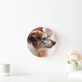 JACK RUSSELL TERRIER DOG RONDE KLOK (Huis)