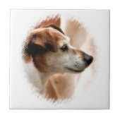 JACK RUSSELL TERRIER DOG TEGELTJE (Voorkant)