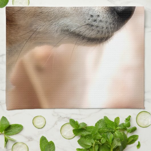 JACK RUSSELL TERRIER DOG THEEDOEK (Gevouwen)