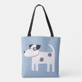 Jack Russell Terrier Dog Tote Bag (Achterkant)