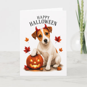 Jack Russell Terrier Duivels Hond Kaart