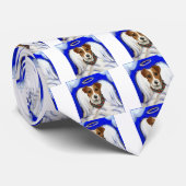 Jack Russell Terrier Engel Stropdas (Opgerold)