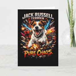 Jack Russell Terrier Feestdagen Kaart