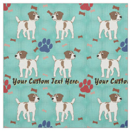Jack Russell Terrier - Gepersonaliseerd Stof