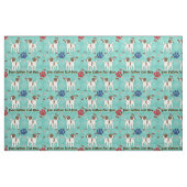 Jack Russell Terrier - Gepersonaliseerd Stof (Fat Quarter)
