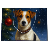 Jack Russell Terrier Gift Bag Groot Cadeauzakje (Voorkant)