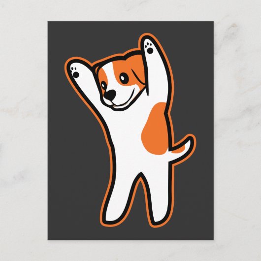 Jack Russell Terrier Gift - Funny Dog Love Briefkaart (Voorkant)