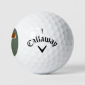 Jack Russell Terrier Golfballen (Logo)
