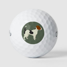 Jack Russell Terrier Golfballen