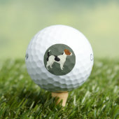 Jack Russell Terrier Golfballen (Insitu Shirt)