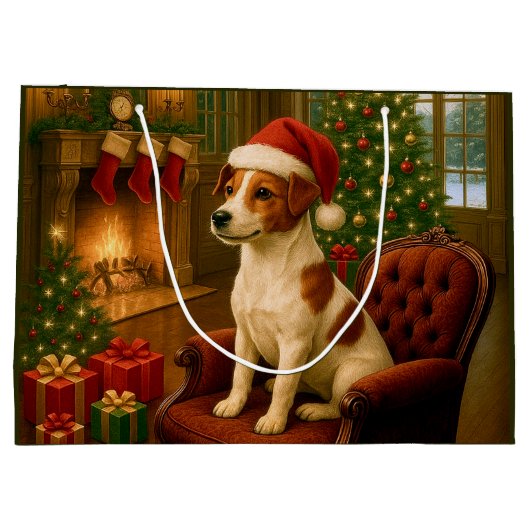 Jack Russell Terrier  Groot Cadeauzakje (Achterkant)