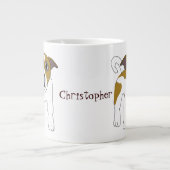 Jack Russell Terrier Grote Koffiekop (Voorkant)