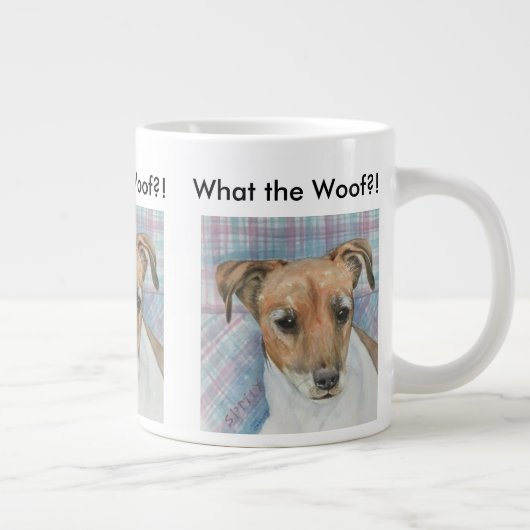 Jack Russell Terrier Grote Koffiekop (Rechts)