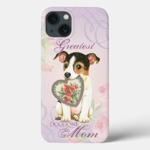 Jack Russell Terrier Heart mama Case-Mate iPhone Case
