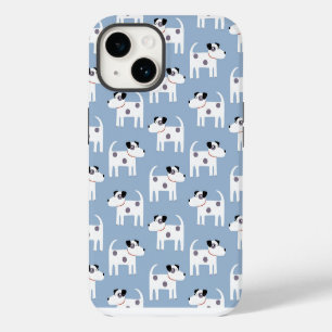 Jack Russell Terrier Hond Blauw iPhone 14 Hoesje