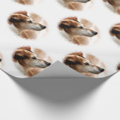 JACK RUSSELL TERRIËR HOND CADEAUPAPIER (Hoek)