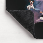 Jack Russell Terrier Hond Jack Russell Yoga Poses  Muismat (Hoek)