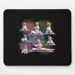 Jack Russell Terrier Hond Jack Russell Yoga Poses  Muismat