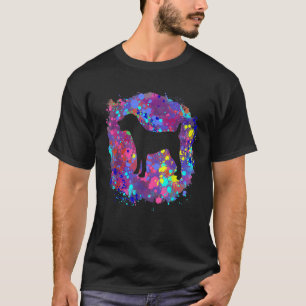Jack Russell Terrier Hondenliefde Huisdier Aquarel T-shirt