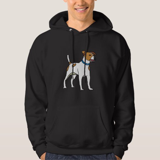 Jack Russell Terrier Hoodie (Voorkant)