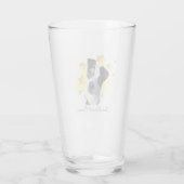 Jack Russell Terrier Hunting Dog is een ster Glas (Achterkant)