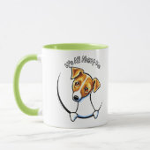 Jack Russell Terrier IAAM Off-Leash Art™ Mok (Links)