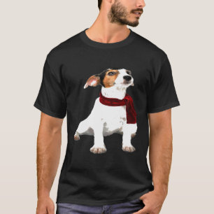 Jack Russell Terrier Jewish Chanukah Hanukkah T-shirt