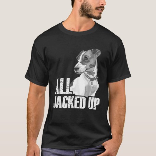 Jack Russell Terrier JRT Lover Appa T-shirt (Voorkant)