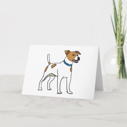 Jack Russell Terrier Kaart (Voorkant)