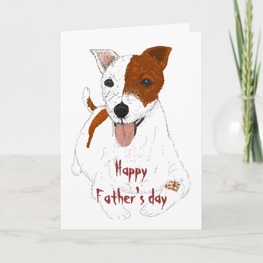 Jack Russell Terrier Kaart (Voorkant)