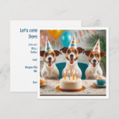 Jack Russell Terrier kaart, Jack Russell Terrier Kaart (Voorkant / Achterkant)