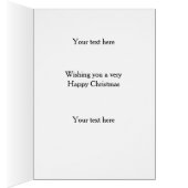 Jack Russell Terrier 'Kaasbelasting' Kerstkaart (Binnen (Rechts))