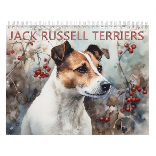 Jack Russell Terrier Kalender, elk jaar Kalender (Hoes)