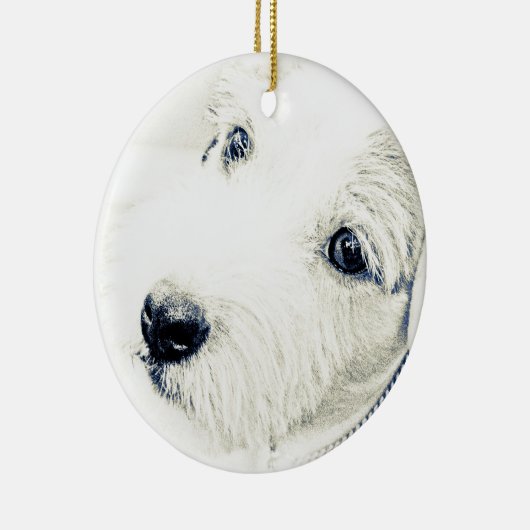 Jack Russell Terrier Keramisch Ornament (Rechts)