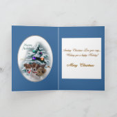 Jack Russell Terrier-kerstcadeaus Feestdagen Kaart (Binnen)