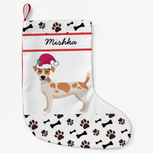 Jack Russell Terrier Kerstmis, Aangepaste naam voo Kleine Kerstsok