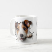 Jack Russell Terrier Koffiemok (Voorkant links)