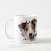 Jack Russell Terrier Koffiemok (Links)