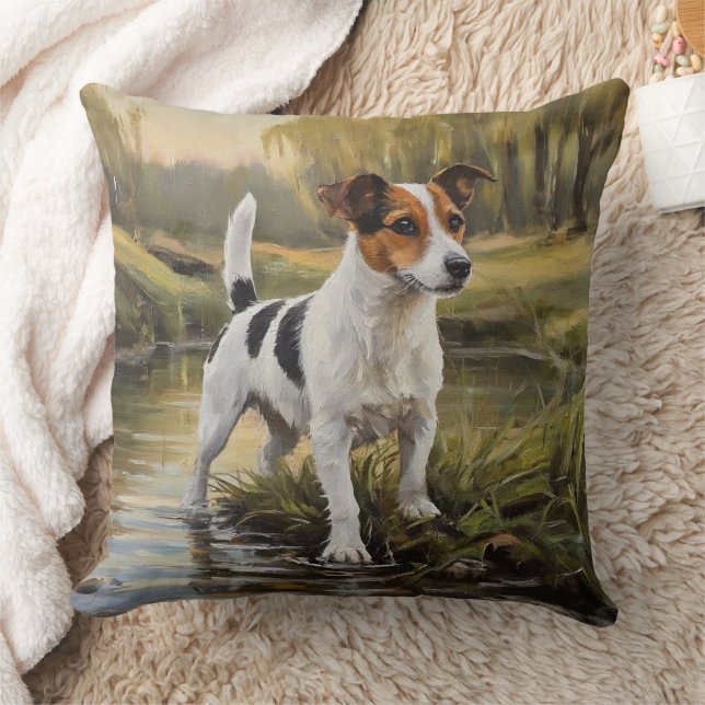 Jack Russell Terrier Kussen (Deken)